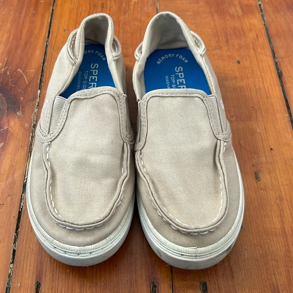 Tan Sperry Top- Sider Boar shoes Size 13M